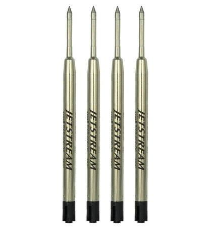 uni JETSTREAM PRIME Twist Mechanism Accessory Pack - 4 Black 0.5mm Ballpoint Refills