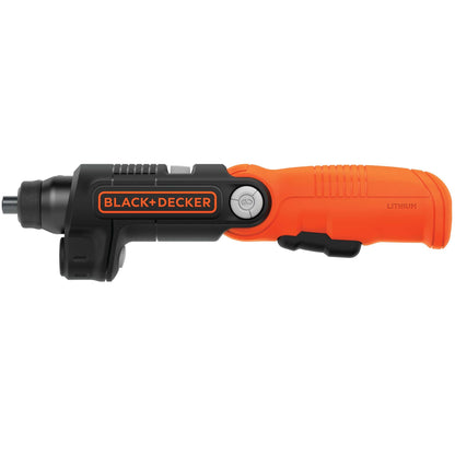 BLACK+DECKER 4V MAX* Cordless Screwdriver with LED Light (BDCSFL20C)
