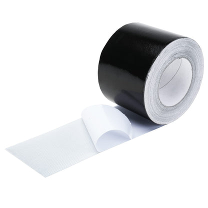 RealPlus 4" x100' RV Underbelly Tape Camper Mobile Home Belly Tape Travel Trailer Bottom Repair Tape RV Underbelly Material Sealing Permanent Adhesive Patch Waterproof Tape