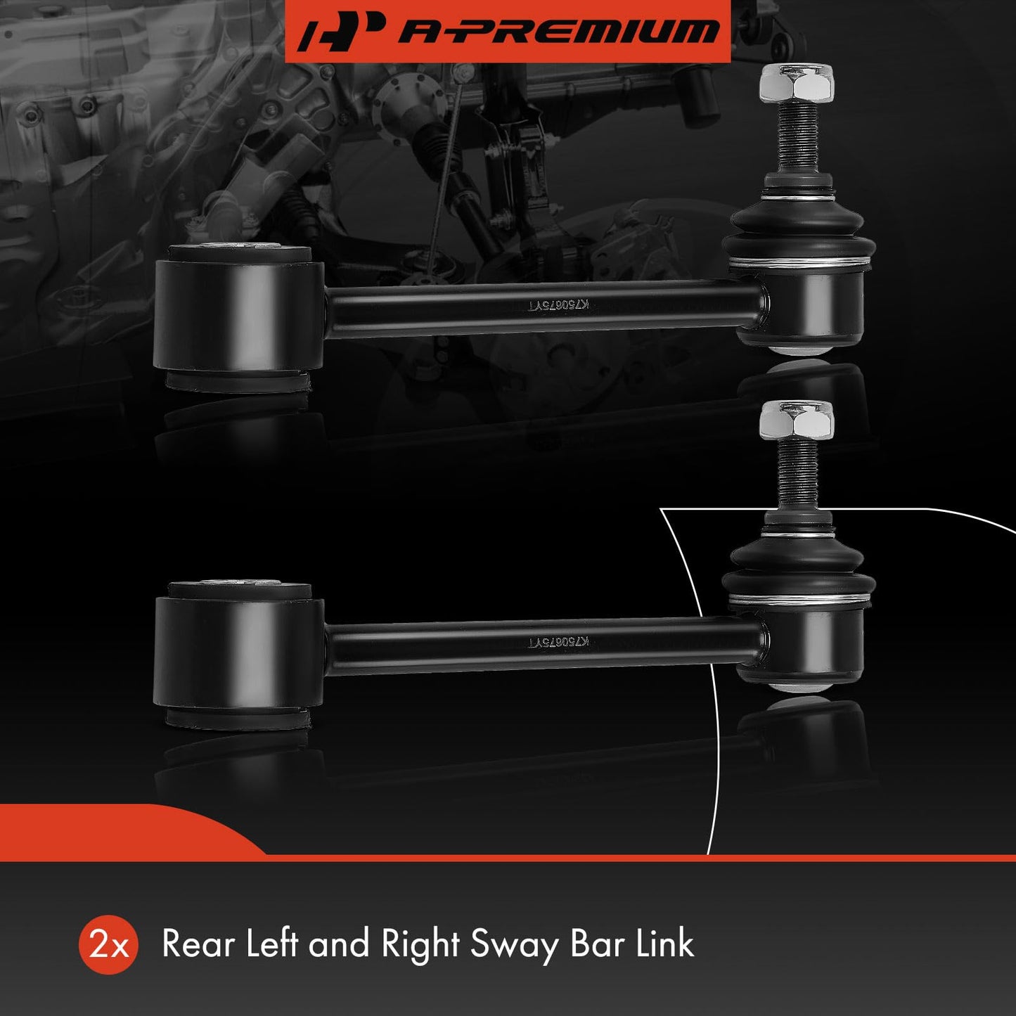 A-Premium 2 x Rear Sway Bar Links Stabilizer Bar Links, Compatible with Chevy & GMC & Buick & Cadillac - 2013-2020 - Traverse Camaro Blazer Acadia (Limited) Enclave LaCrosse Regal CTS XT5 ATS XT4 XT6