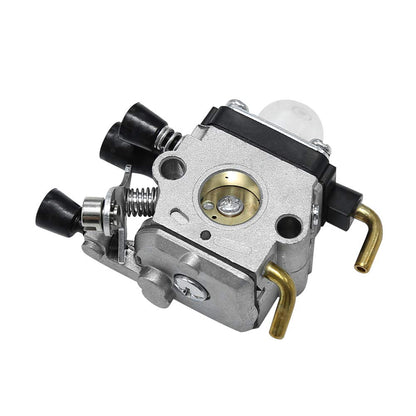 Anxingo C1Q-S97 Carburetor with Tune Up Kit Carb for Stihl FS38 FS45 FS46 FS55 KM55 HL45 FS45L FS45C FS46C FS55C FS55R FS55RC String Trimmer Weed Eater w/Fuel Line Air Filter Primer Bulb Gasket