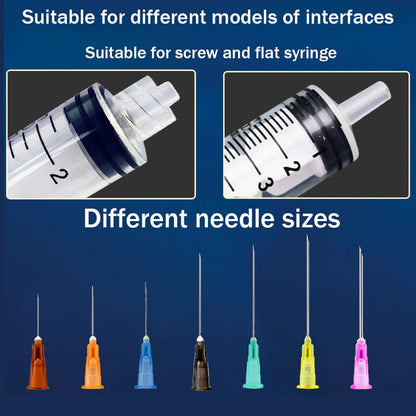 25g 1.5 Inch Needle, 25 Gauge Needles 1.5 Inch, Hypodermic Needles，（100Pack）25g Needles for Injections, Scientific Labs, Individual Sealed Package