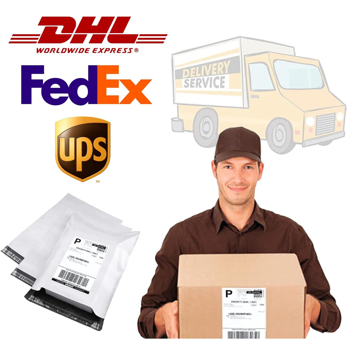 8.5" x 11" Labels, 200 Sheets Full Page Labels, Self Adhesive Shipping Address Labels Full Sheet Label Stickers Paper for Laser/Ink Jet Printer