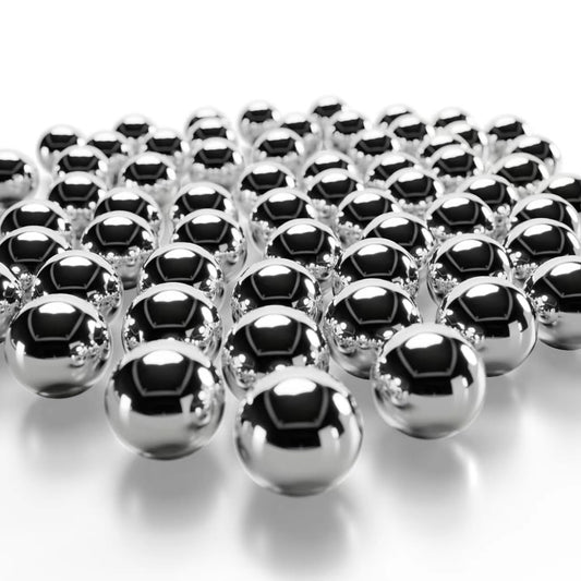 Z QINGZHENG 1600pcs 1/4inch Carbon Steel Ball 6.35mm Precision Steel Ball Bearing