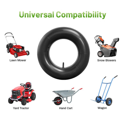YeYouc Heavy Duty 4.80-8/4.00-8 Inch Replacement Tire Inner Tube, 4.80/4.00-8 Innertube with TR13 Straight Valve for Wheelbarrows, Mowers, wagons and More for 4.80-8 4.00-8 480/400-8 Tires Pack of 2