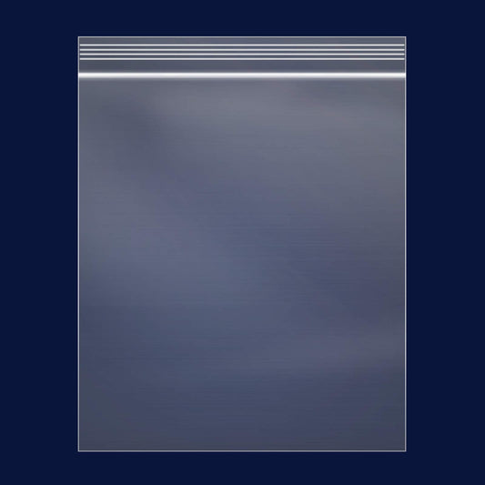 200 Count - 8" x 10", 2 Mil Clear Plastic Reclosable Zip Poly Bags with Resealable Lock Seal Zipper for Clothing, T-Shirt, Brochure, Prints, Handicraft Gift