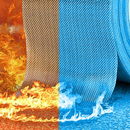 BOMEI PACK High Temperature PTFE Teflon Fabric Tape, PTFE Coated Fiberglass Adhesive Tape for Vacuum Sealer Machine, Hand Impulse Sealers Insulation, 0.18mm x 2inch x 33feet