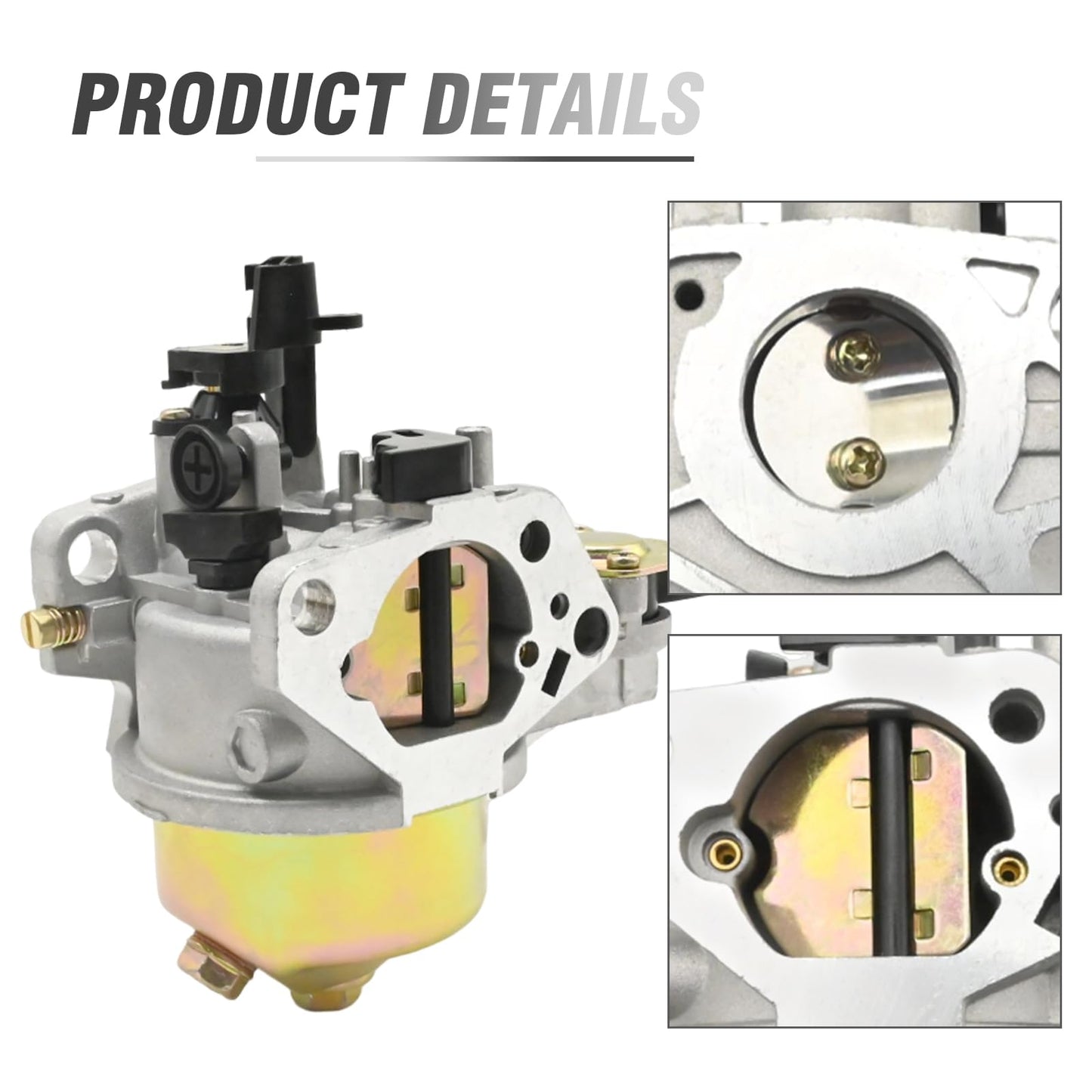 Anxingo Carburetor Replacement for Honda Gx240 8hp Gx270 9hp Engines 270cc WT30X Water Pump Carb Replaces 16100-ZE2-W71 16100-ZH9-W21