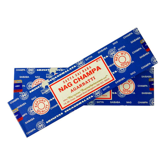 Satya Nag Champa 200 gram Incense Sticks for Positivity, Meditation, Relaxation, Yoga, Healing by Giftbrit