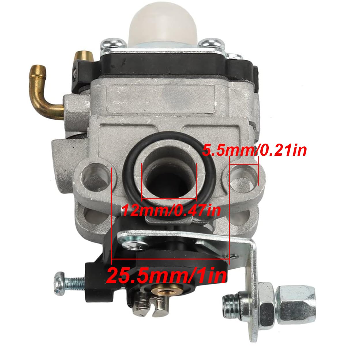 ZAMDOE FG100 GX31 Carburetor Replacement for Honda 4 Stroke Tiller GX22 GX31 HHE31C Edger HHT31S UMK431 UMK431K1 Trimmer/Brush Cutter 16100-ZM5-A95 16100-ZM5-803 with Air Filter Spark Plug