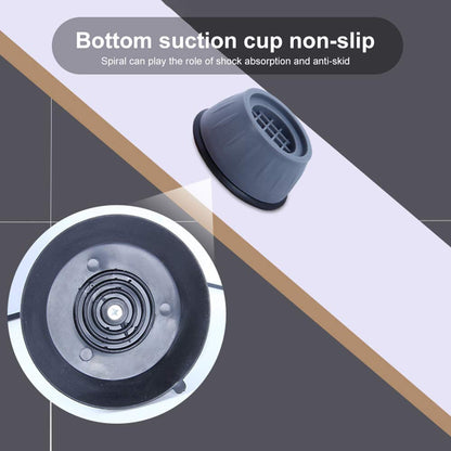 8 Pcs Shock and Noise Cancelling Washing Machine Support, Noise Reducing and Anti Slip Anti Vibration Rubber Washing Machine Feet Pads, Anti-Walk Dryer Washer Vibration Pads,Washing Machine Stabilizer