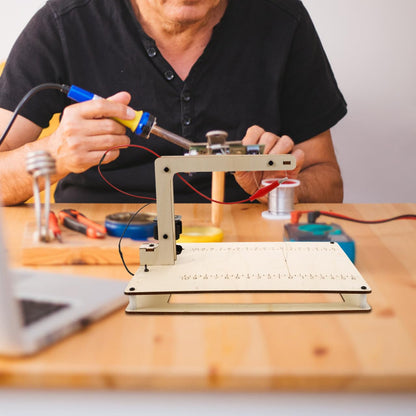 ULTECHNOVO Foam Cutter with Scale Portable Cutting Tool for Precise Foam Cutting and Energy Conversion in Scientific Experiments
