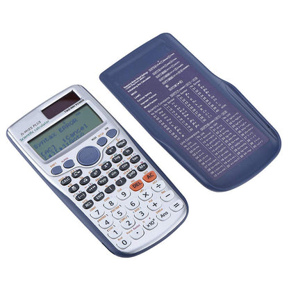 Scientific Calculator with 417 Functions, Plus Student Handheld Scientific Portable Solar Scientific Calculator for School Office, Textbook Synchronous Display