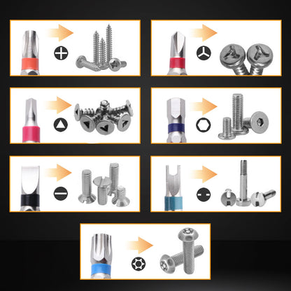 LEONTOOL 32 Pcs Mini Ratchet Set, Stubby Right Angle Screwdriver 1/4" Mini Ratchet Wrench and Screwdriver Bit Set, CR-V Steel Low Profile Reversible 72-Tooth Ratcheting Wrench for Tight Spaces