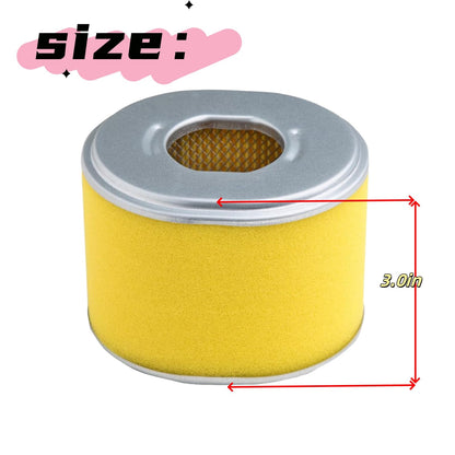 4Pcs GX270 GX240 Air Filter Compatible with Honda GX 270 GX 240 8HP 9HP Engine Parts Replace 17210-ZE2-505, 17210-ZE2-515, 17210-ZE2-82