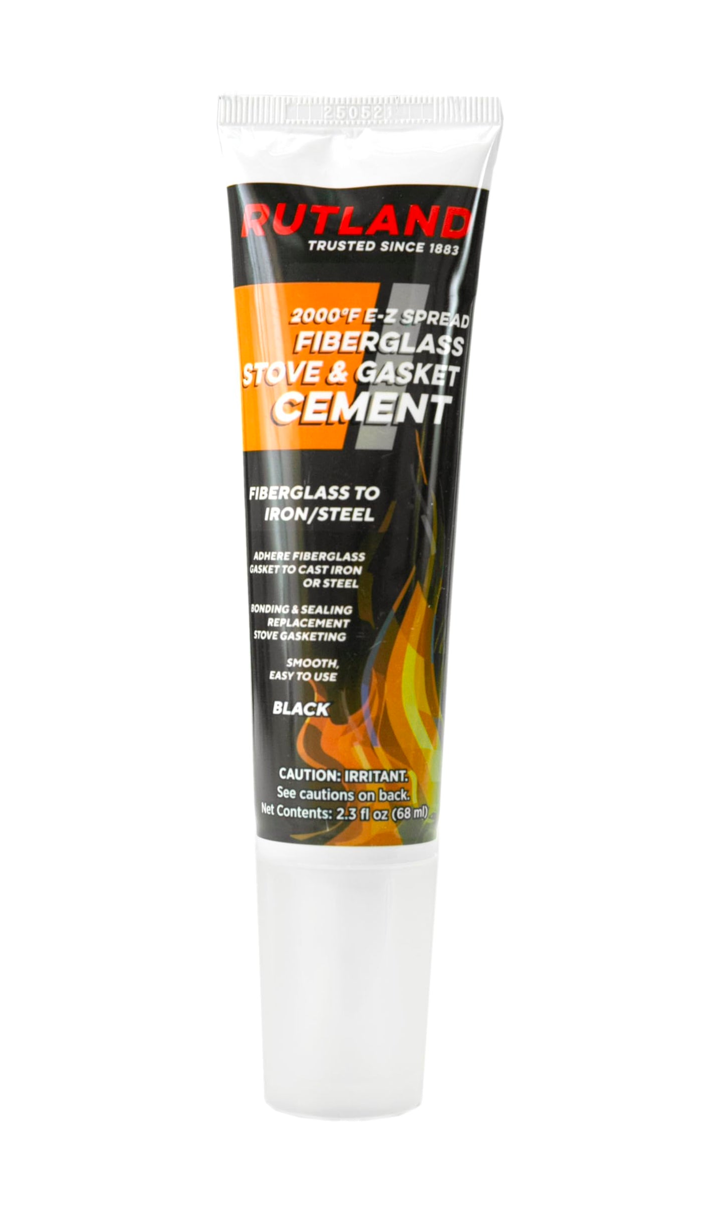Rutland Fiberglass Gasket Cement, 2.3-Ounce Tube