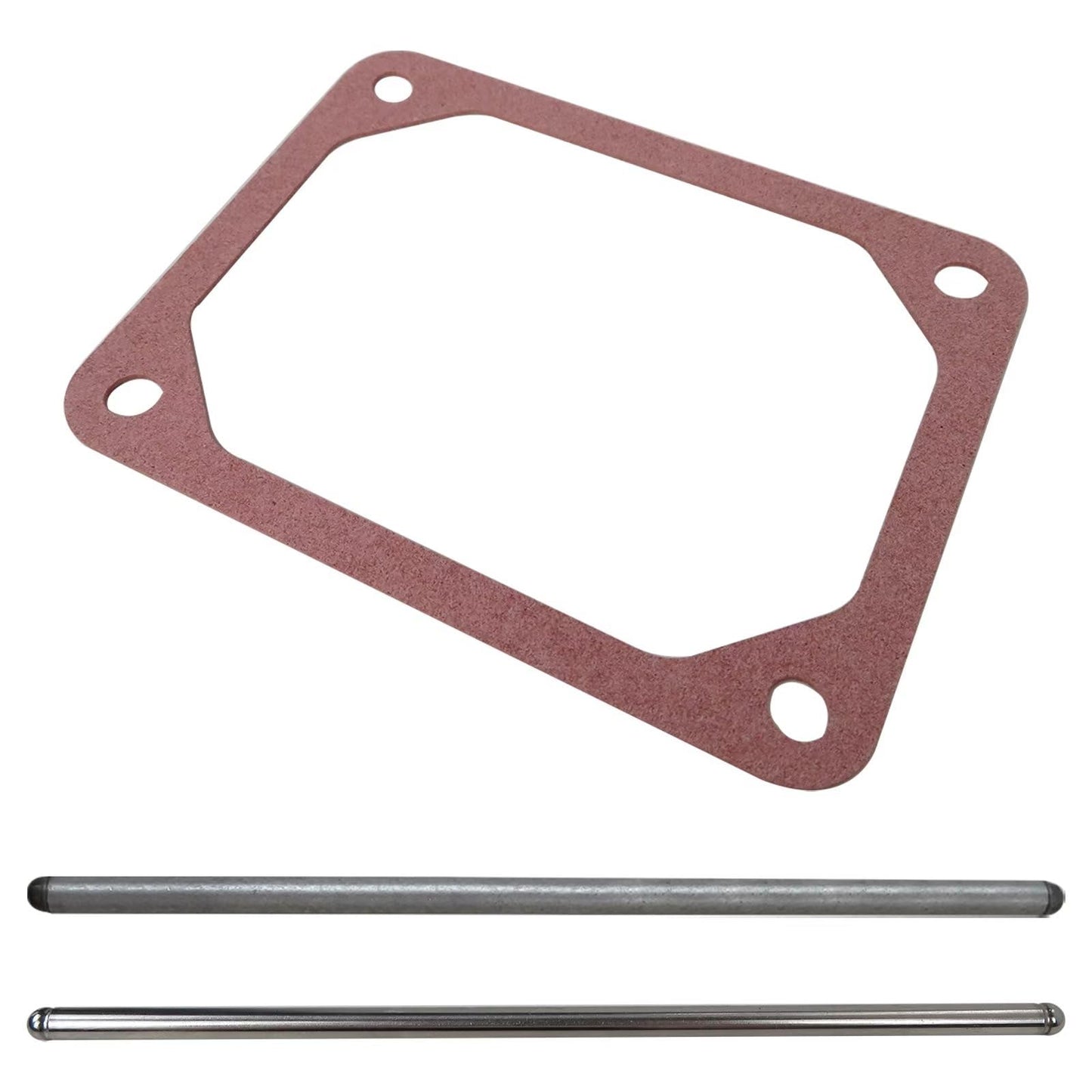 Vicue 690971 690981 597785 690982 Push Rods Kit with Rocker Cover Gasket Replace for Briggs and Stratton Engine, for Toro LX466 Lawn Tractor