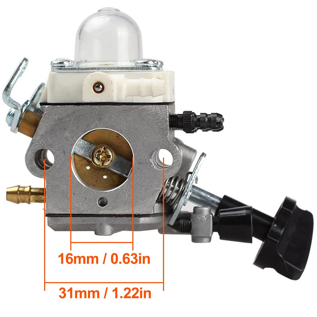 ZAMDOE BG86 Carburetor for stihl BG86C Leaf Blower Engine, 4241 120 0623, 4241 120 0616, with HD2 Air Filter+Spark Plug+Fuel Line+Fuel Filter