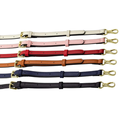 Allzedream Leather Purse Strap Replacement Crossbody Handbag Long Adjustable, Black, Medium