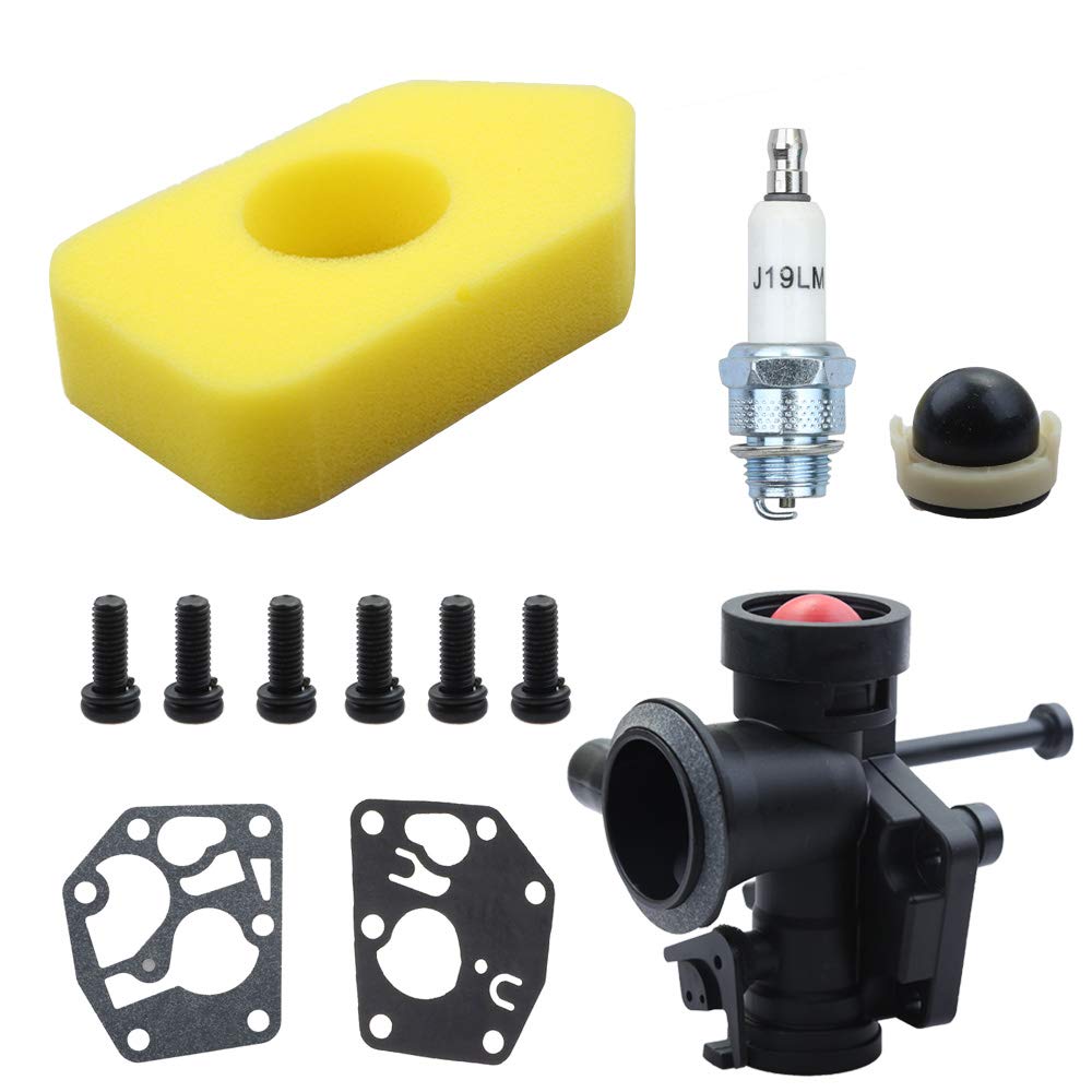 Anxingo Carburetor Replacement for B&S 795477 795469 794147 699660 794161 498811 Carb With 698369 Air Filter