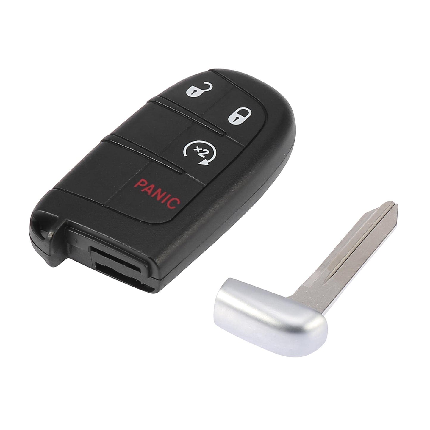 X AUTOHAUX Keyless Entry Remote Car Key Fob 433Mhz 4 Buttons M3N-40821302 for Dodge Journey 2011-2020