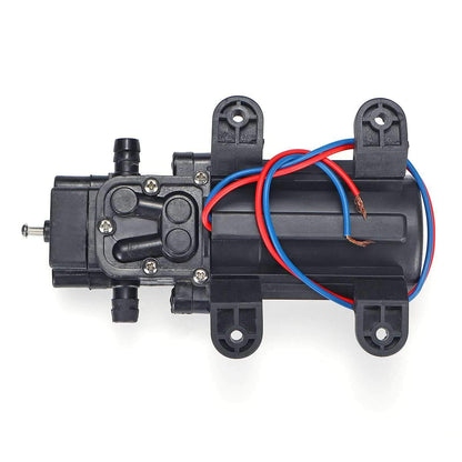 COVVY DC 12V 60W Water Pump 100PSI High Pressure Diaphragm Pump 1.2GPM Self Priming Water Pump for RV Caravan Boat Marine