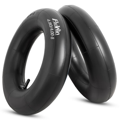 2 PCS 4.80/4.00-8 Heavy Duty Replacement Inner Tubes with TR13 straight Valve Stem Compatible with Wheelbarrows, Mowers, Hand Trucks and More 4.80-8 4.50-8 4.00-8 Tire Tubes