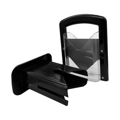 Bagel Slicer, Bagel Cutter Stainless Steel Black