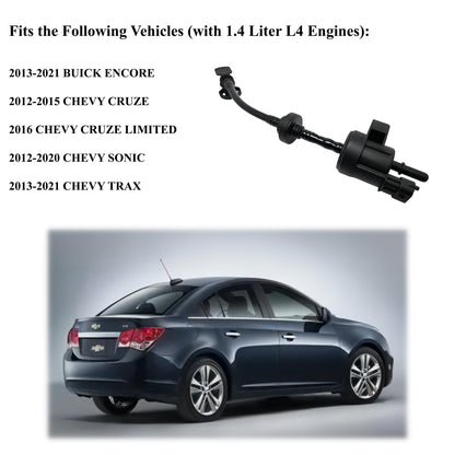 Vapor Canister Purge Valve for Chevy Cruze Sonic Trax Buick Encore 1.4L L4 Vapor Canister Purge Solenoid Valve Replace 55573017 EVAP Vent Purge Control Valve