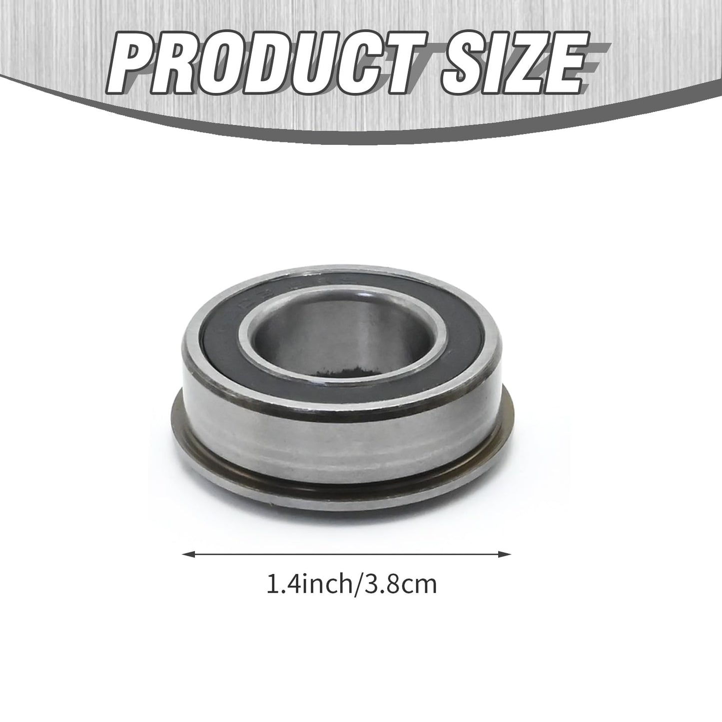 VIKKSAER M143338 M123253 Front Wheel Bearings Kit, Replacement for John Deere D100 D105 D110 D120, Replaces M123811 GX21931 GY20563 AM127304 R27434