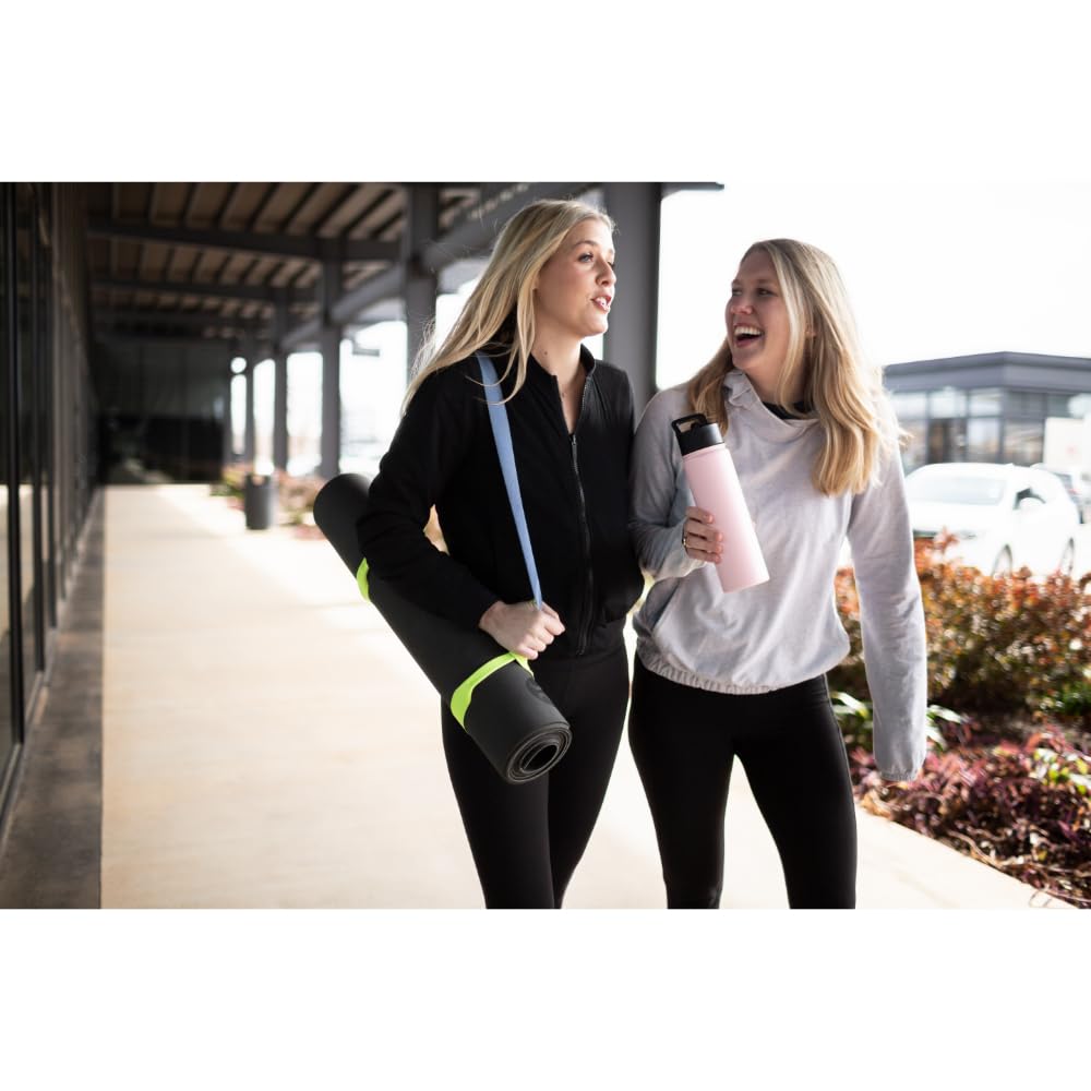 Simple Modern Water Bottle with Straw | Insulated Stainless Steel for Sports Gym | Summit Collection | 22oz | Almond Birch