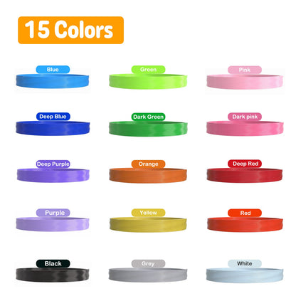 3D Pen Filament Refills 15 Colors, Each Color 16 Feet Total 240 Feet, 1.75 mm Pla Filament Comes with 2 Finger Caps & Copybook,3D Printing Pen Filament Refills Compatible with Mynt3d,scrib3d 3D Pen