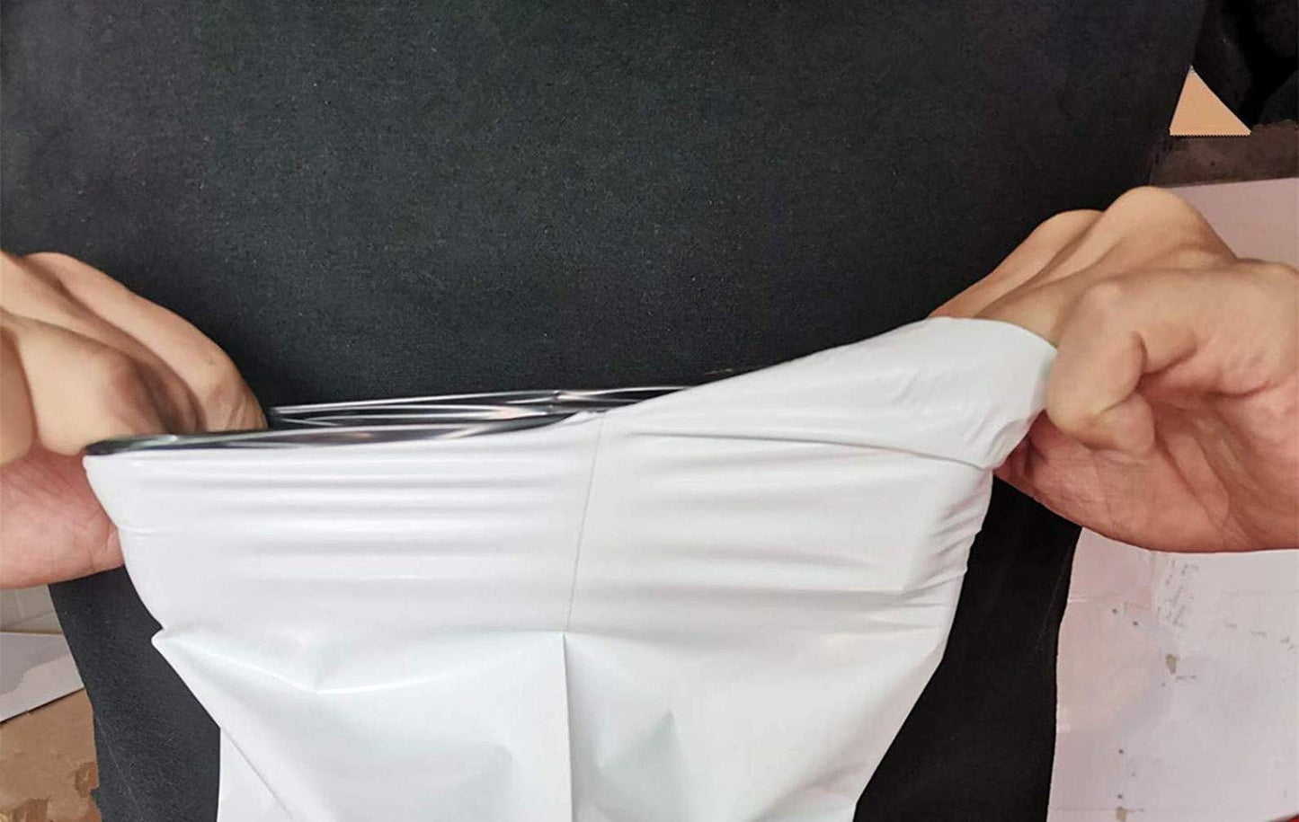 25 Pcs 23.6 X 26 Inch White Poly Mailers，Large Self-Sealing Shipping Envelopes Water Resistant Plastic Mailing Bags 2.36 Mil Thickness