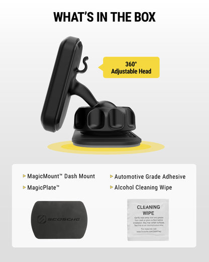 Scosche MAGDMB MagicMount Magnetic Dash Mount for Mobile Devices