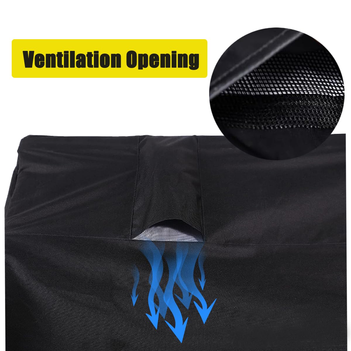 Pool Heater Cover,Heat Pump Cover for Hayward,Pool Heater Cover for Winter,Hose Hole and Hook & Loop Strip Design, Heavy Duty 600D,40" Length X 34" Width X31 Height