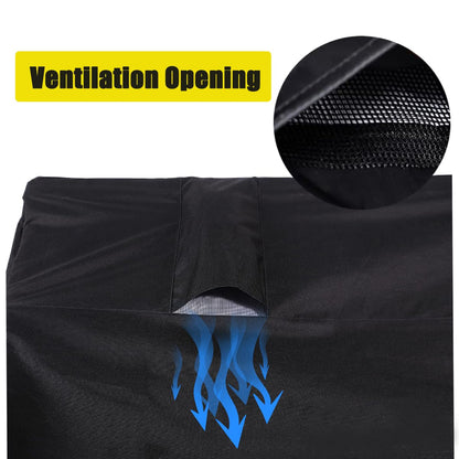Pool Heater Cover,Heat Pump Cover for Hayward,Pool Heater Cover for Winter,Hose Hole and Hook & Loop Strip Design, Heavy Duty 600D,40" Length X 34" Width X31 Height