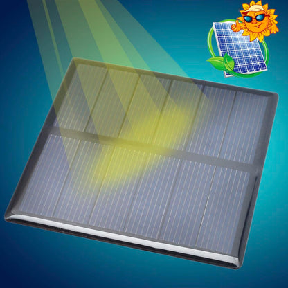 10pcs 3V 210mA Mini Solar Panel Epoxy Polycrystalline Solar Cell Panel 70mm x 70mm/2.76" x 2.76" for Solar Power Solar Cells DIY Solar Materials Photovoltaic Cells Solar DIY System Kits