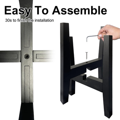 Adjustable Plant Stand Indoor Bamboo Mid Century Modern Plants Stand Corner Plants Flower Holders Single Floor Plant Stands- 8.2-11.8 in (Pot & Plant Not Included) (Black, 8.2-11.8in)
