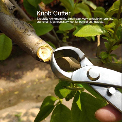 Bonsai Concave Branch Cutter, 7in Stainless Steel Bonsai Pruning Shears Tree Pruning Tools Tree Branch Cutter for Enthusiasts and Beginners