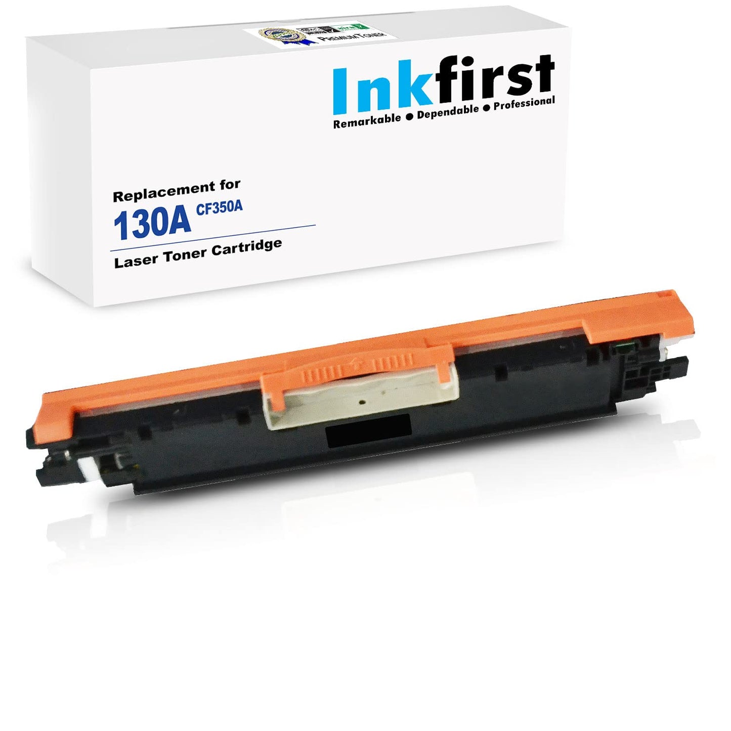 Inkfirst Compatible Black Toner Cartridge Replacement for HP CF350A 130A Color LaserJet Pro MFP M177fw M176