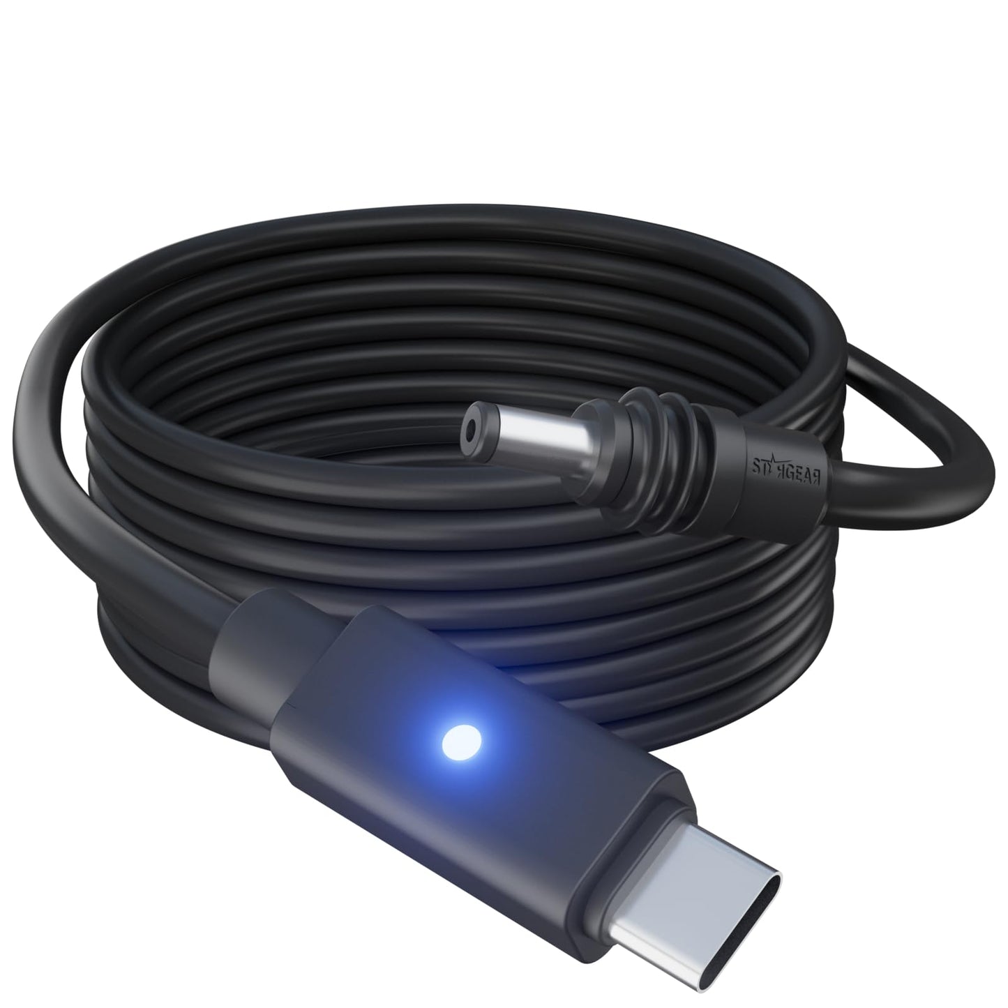 STARGEAR Starlink Mini Cable 6.5FT, 16AWG Starlink Cable with Indicator Light 140W USB C to DC, Accessories for Starlink Work with 60W+ PD Source, Compatible with 28V PPS 20V PD Protocols