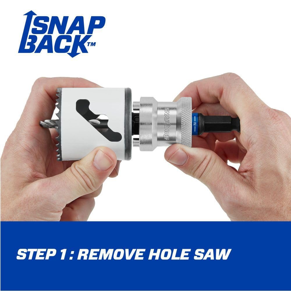 LENOX TOOLS Hole Saw Arbor, 1/2-in, Quick Change (LXAH9912PBM)