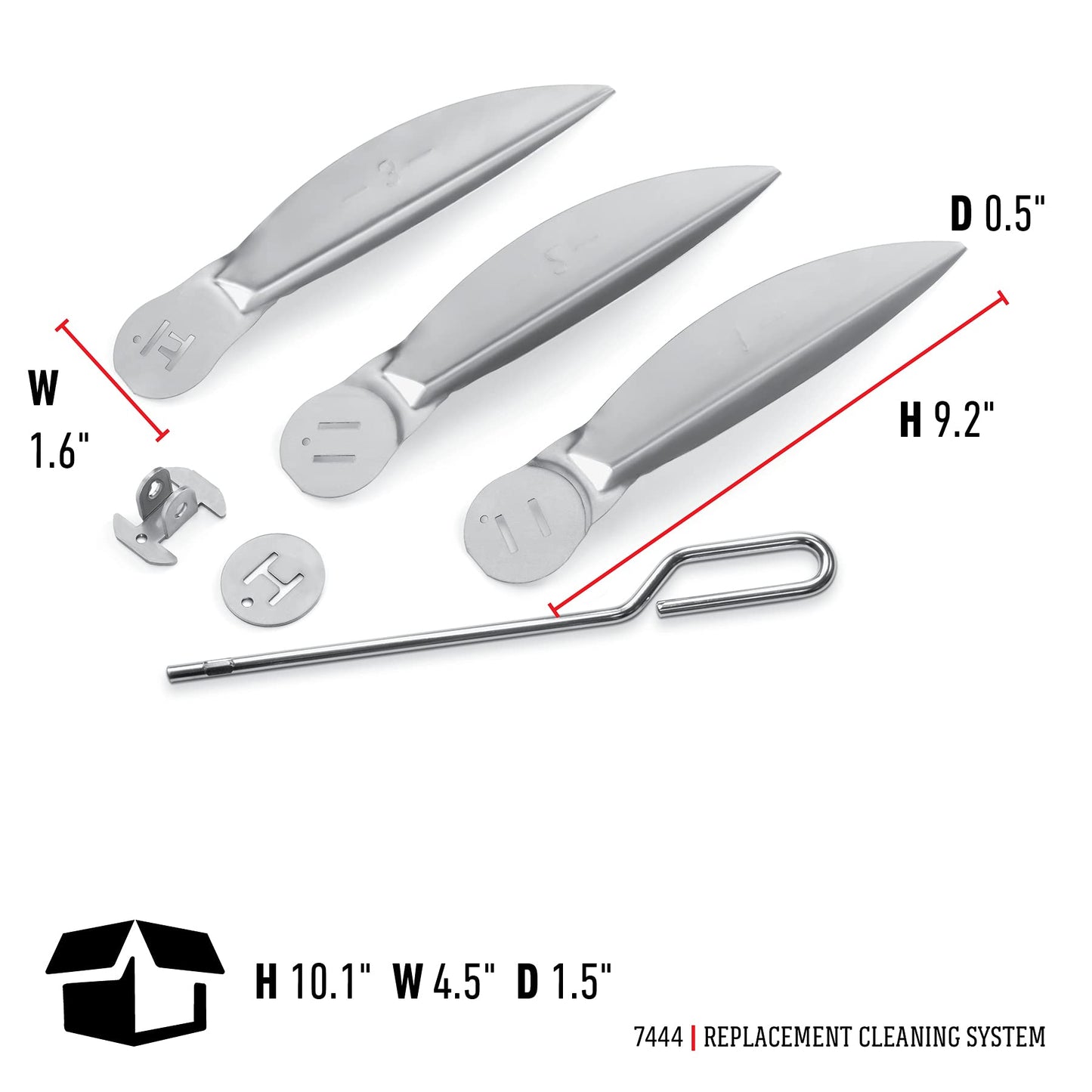 Weber 7444 22-1/2-Inch One-Touch Cleaning System Kit for Grills