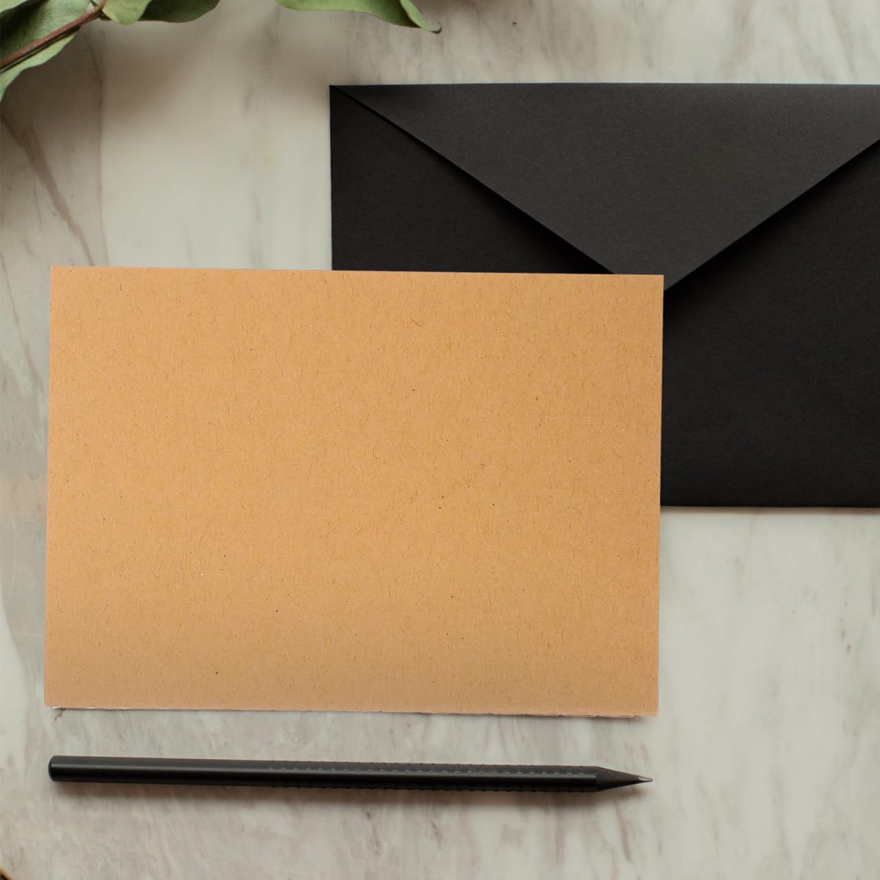 STOBOK A6 Kraft Paper Notebooks, Brown Blank Journal Notepads for Writing Diary Travel Travelers Notebook, Pack of 12