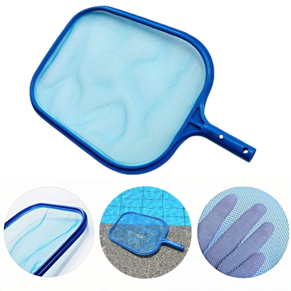 AkNebriax 3 Pack Pool Skimmer Net, Hot Top, Fountain, Pond Fine Mesh Leaf Skimmer Rake Net,Professional Cleaning Pool Rakes/Fine Mesh Leaf Skimmers Rake Net for Clean Remove The Finest Debris Fast