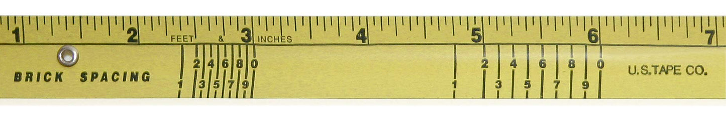 US Tape 52436 ProTape XR Series 3/4" x 16' Brick Spacing Tape; Yellow case
