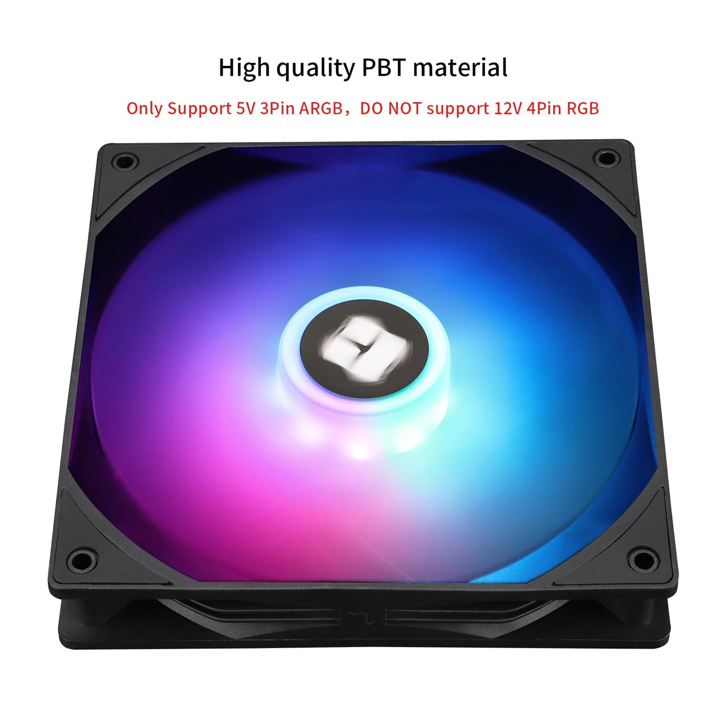 Thermalright TL-C14C-S Case Fan High Performance Cooler Fan 1500RPM,4-PIN PWM Cooling Fan with S-FDB Bearing,3 Packs CPU Fan (140mm, ARGB)