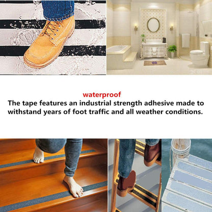 APT Anti Slip Traction Tape, 80 Grit, Waterproof, Strong Traction Grip Tape, Non Skid, Safety Walk Tape, Stairs Anti Slip, Baby/Elder/Pet/Indoor/Outdoor, Black. (2 Rolls, 2'' X 20Ft)