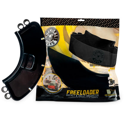 Chemical Guys Freeloader Bucket & Dolly Organizer, Black, Keep Soap and Water in the Bucket and Your Supplies Organized, Great for Washing Cars, Trucks, Motorcycles, SUVs, RVs & More