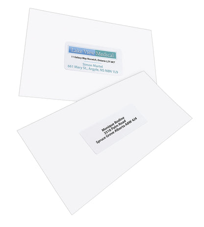 Pres-a-Ply Labels (PRFIX) 2 X 4 Inch White Laser & Inkjet Labels 1000 Count (30603) made In Canada for The Canadian Market